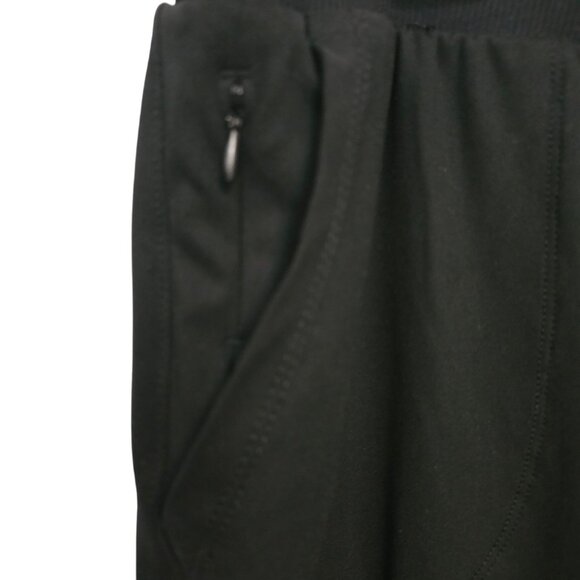 Womens M Rachel Zoe Black Comfy Casual Athleisure Soft Runner Jogger Pants - Picture 6 of 9